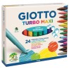 4868-ESTUCHE 24 ROTULADORES TURBO MAXI GIOTTO F455000
