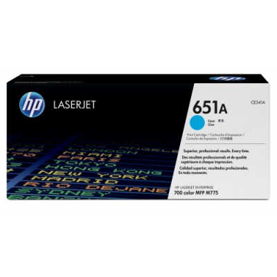 HP 651A TONER CIAN HP651A CE341A