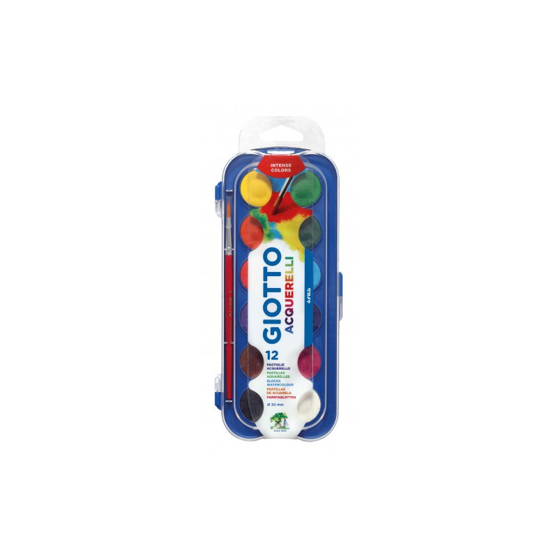 4873-ESTUCHE 12 ACUARELAS 30MM GIOTTO F351200 4873-ESTUCHE 12 ACUARELAS 30MM GIOTTO F351200