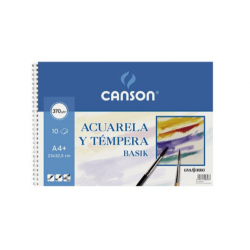 4888-BLOC 10 HOJAS ACUARELA A4+ 370G GUARRO CANSON C200400698