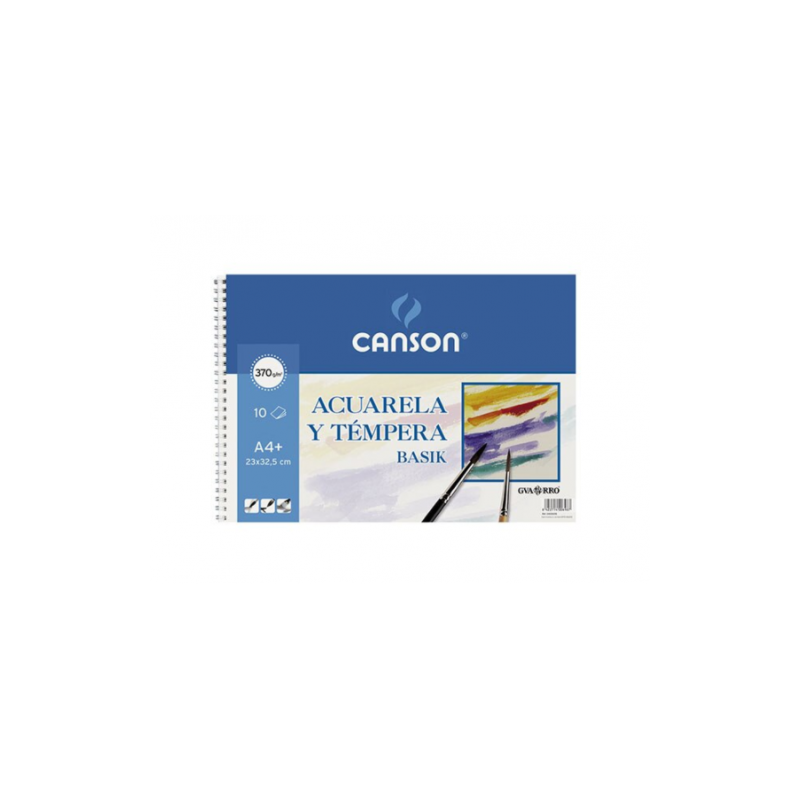 4888-BLOC 10 HOJAS ACUARELA A4+ 370G GUARRO CANSON C200400698 4888-BLOC 10 HOJAS ACUARELA A4+ 370G GUARRO CANSON C200400698