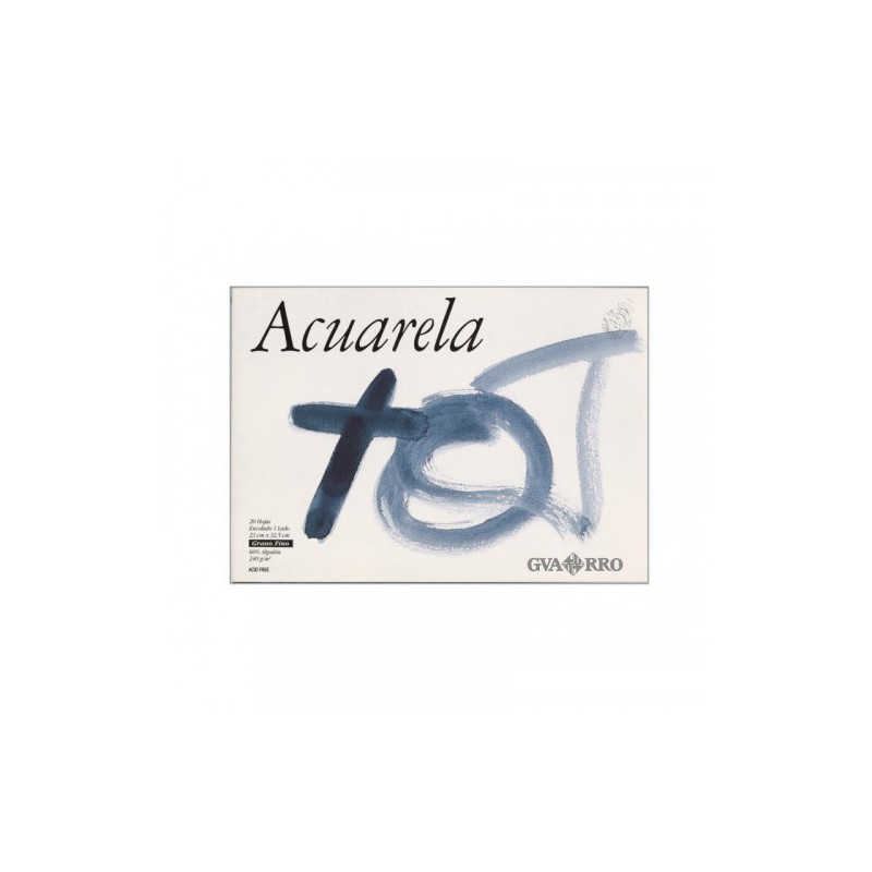 4889-BLOC 20 HOJAS ACUARELA 240G A3+ GUARRO CANSON C200400720 4889-BLOC 20 HOJAS ACUARELA 240G A3+ GUARRO CANSON C200400720