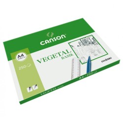 4891-PAQUETE 250 HOJAS PAPEL VEGETAL A4 90G GUARRO CANSON C200406219