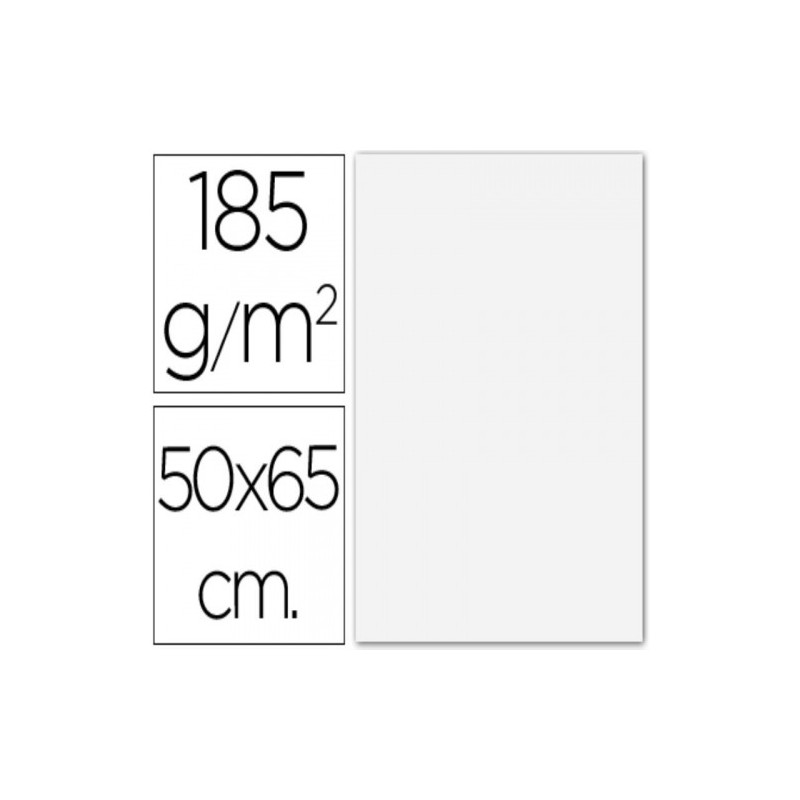 4904-PAQUETE 25 HOJAS CARTULINA IRIS 50X65 185G BLANCO GUARRO CANSON C200040218 4904-PAQUETE 25 HOJAS CARTULINA IRIS 50X65 185G BLANCO GUARRO CANSON C200040218