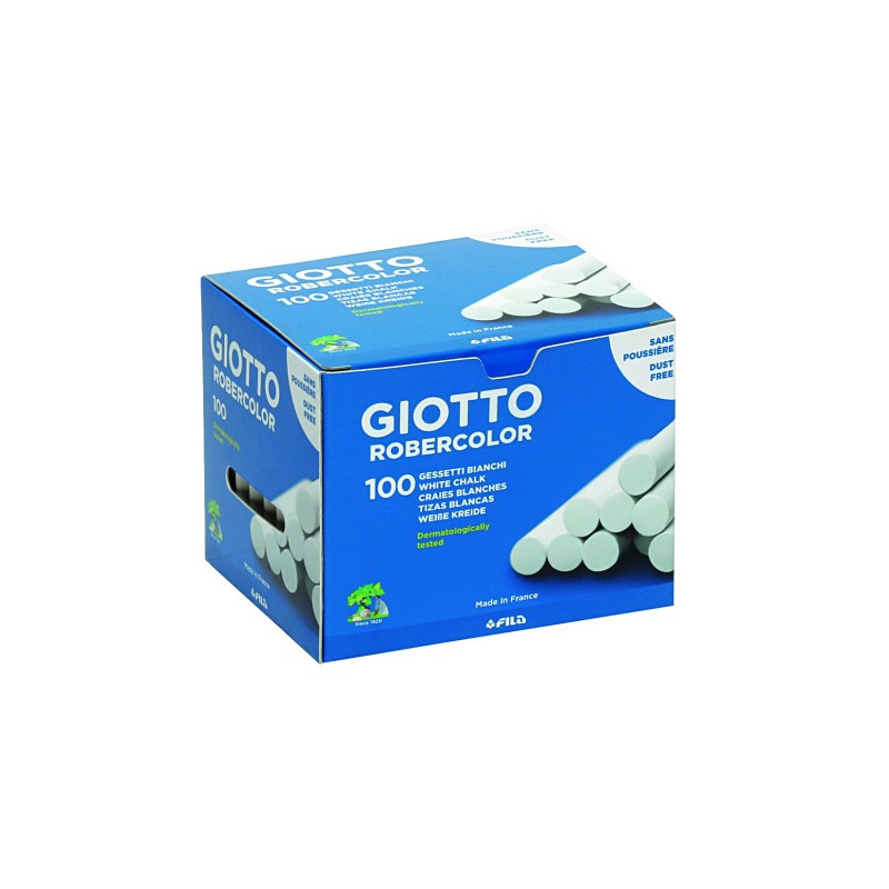 4912-CAJA 100 TIZAS BLANCAS GIOTTO F538800