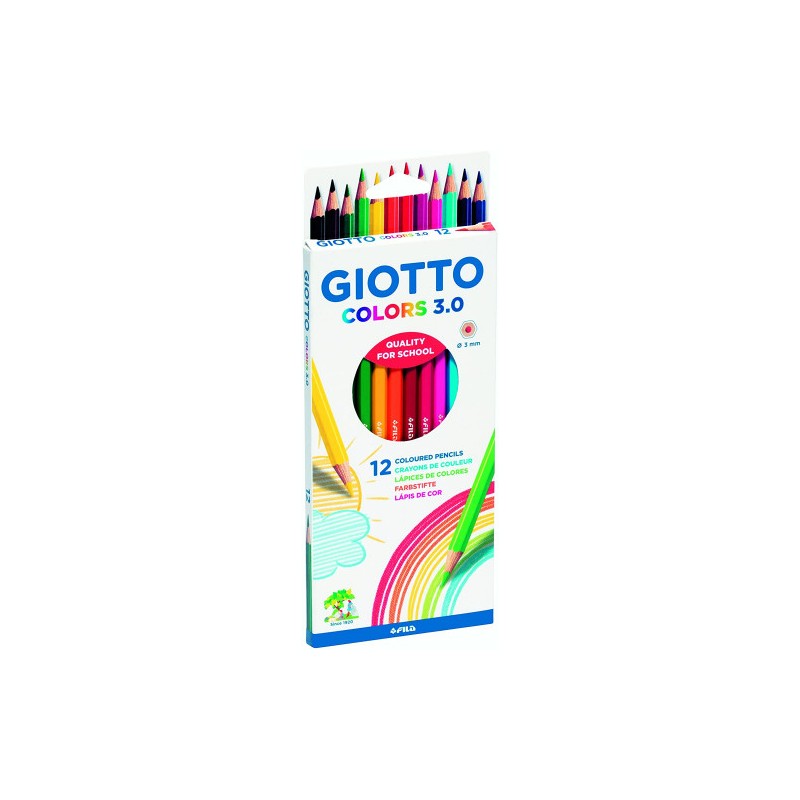 4921-ESTUCHE 12 LAPICES Giotto Colors 3.0 F276600 4921-ESTUCHE 12 LAPICES Giotto Colors 3.0 F276600