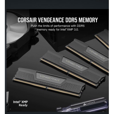 MEMORIA CORSAIR DDR5 32GB 2X16GB PC5600 VENGEANCE CMK32GX5M2B5600C40