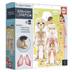 4937-JUEGO EL CUERPO HUMANO EDUCA BORRAS 18701