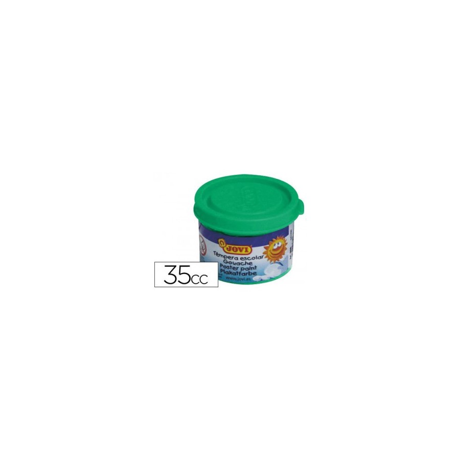 4977-ESTUCHE TEMPERA ESCOLAR 5 BOTES 35 ML - VERDE MEDIO JOVI 50317 4977-ESTUCHE TEMPERA ESCOLAR 5 BOTES 35 ML - VERDE MEDIO JOVI 50317