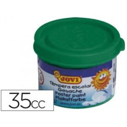 4978-ESTUCHE TEMPERA ESCOLAR 5 BOTES 35 ML - VERDE OSCURO JOVI 50319