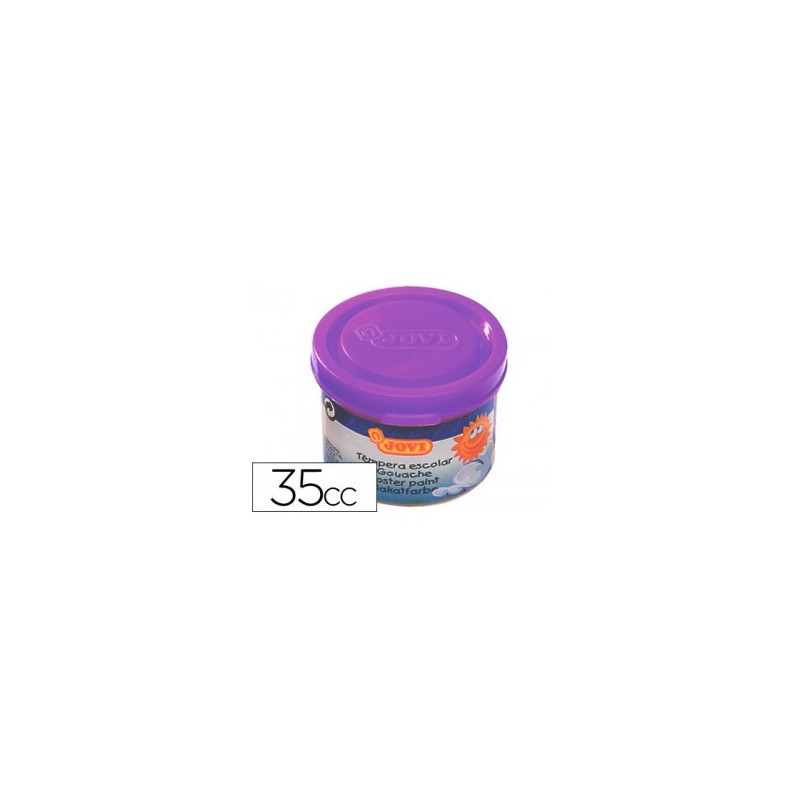 4980-ESTUCHE TEMPERA ESCOLAR 5 BOTES 35 ML - VIOLETA JOVI 50323