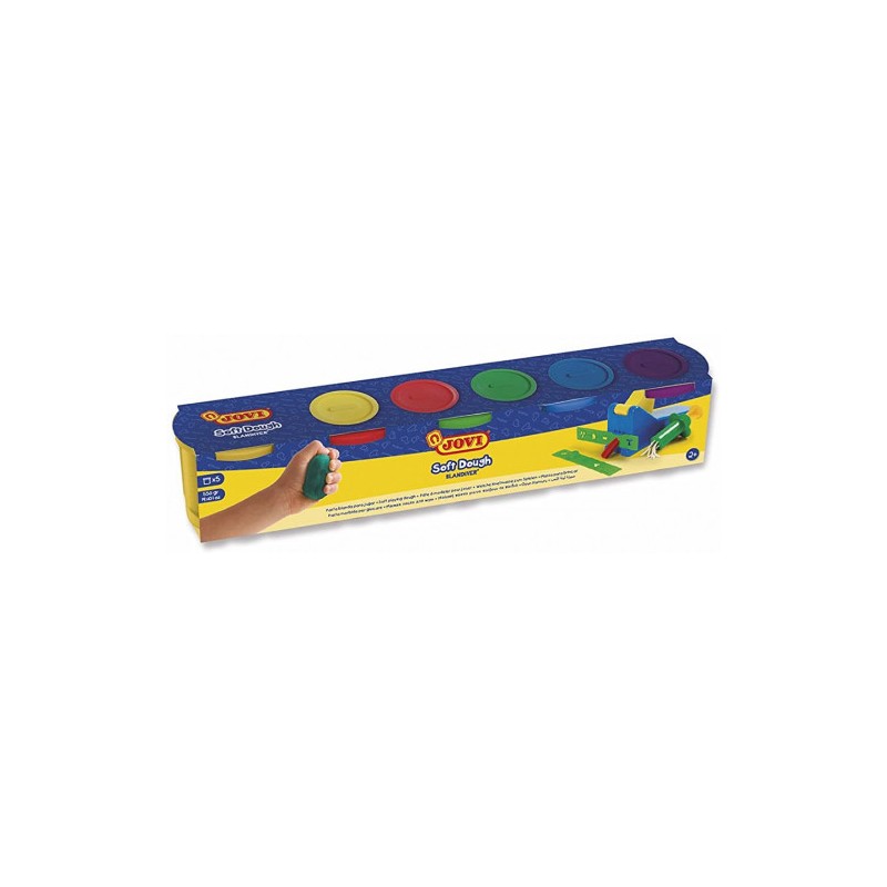 4989-ESTUCHE 5 BOTES SOFT DOUGH BLANDIVER 110 G COLORES SURTIDOS JOVI 405 4989-ESTUCHE 5 BOTES SOFT DOUGH BLANDIVER 110 G COLORES SURTIDOS JOVI 405