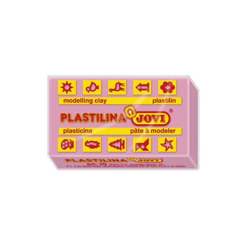 4999-CAJA 30 PASTILLAS PLASTILINA 50 G - ROSA JOVI 7007 4999-CAJA 30 PASTILLAS PLASTILINA 50 G - ROSA JOVI 7007