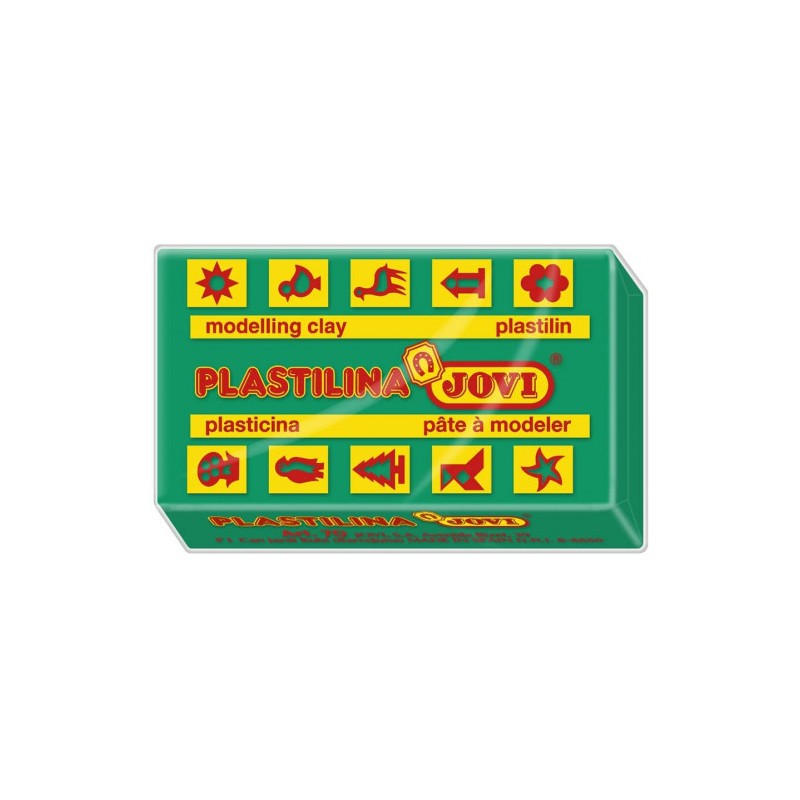 5003-CAJA 30 PASTILLAS PLASTILINA 50 G - VERDE OSCURO JOVI 7011 5003-CAJA 30 PASTILLAS PLASTILINA 50 G - VERDE OSCURO JOVI 7011