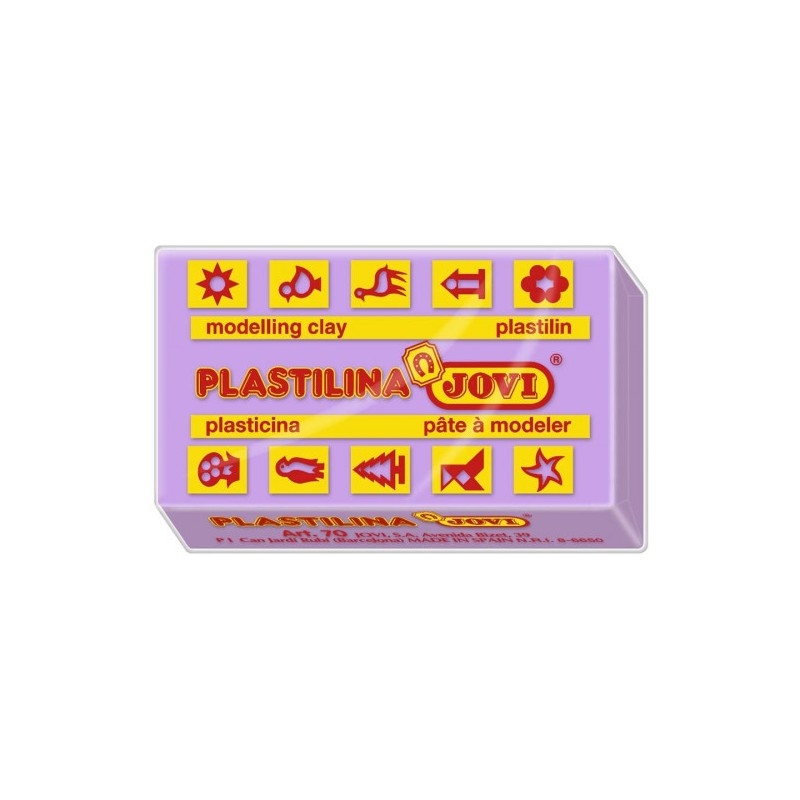 5006-CAJA 30 PASTILLAS PLASTILINA 50 G - LILA JOVI 7014 5006-CAJA 30 PASTILLAS PLASTILINA 50 G - LILA JOVI 7014