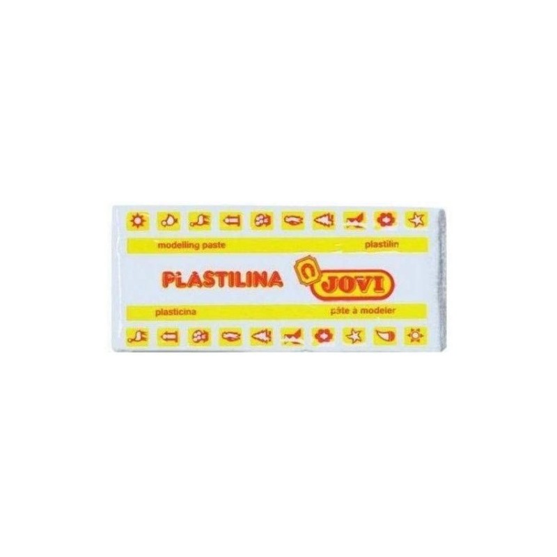 5008-CAJA 15 PASTILLAS PLASTILINA 150 G - BLANCO JOVI 7101 5008-CAJA 15 PASTILLAS PLASTILINA 150 G - BLANCO JOVI 7101