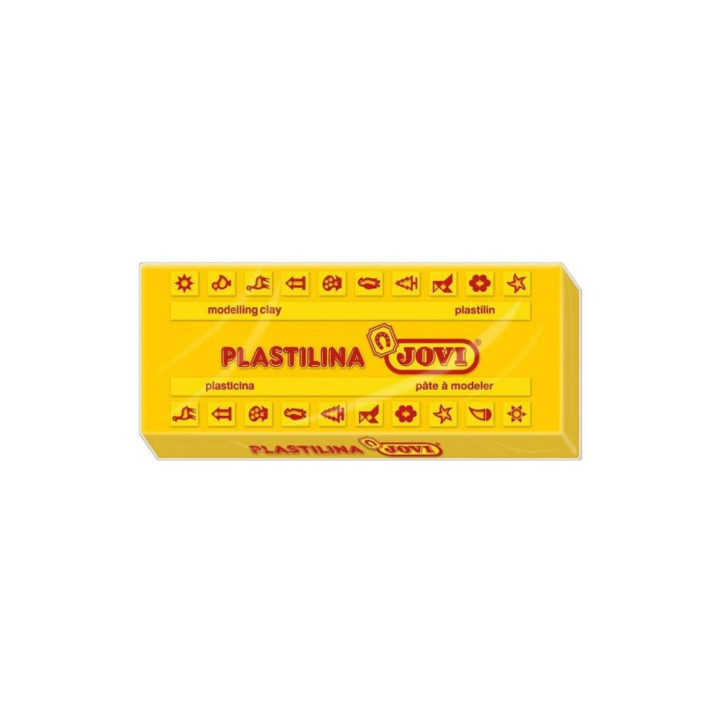 5010-CAJA 15 PASTILLAS PLASTILINA 150 G - AMARILLO OSCURO JOVI 7103 5010-CAJA 15 PASTILLAS PLASTILINA 150 G - AMARILLO OSCURO JOVI 7103