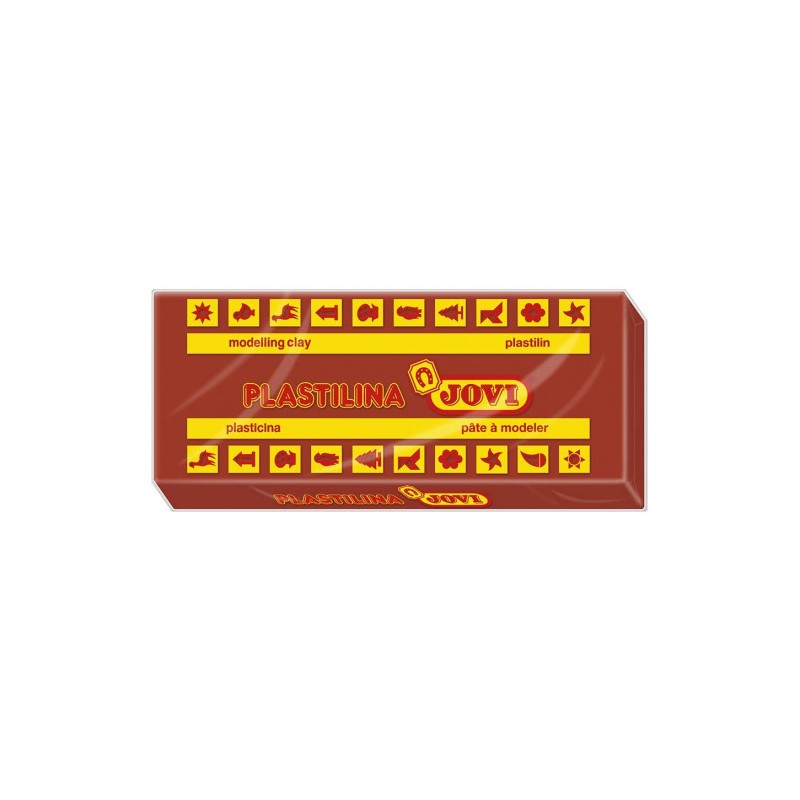 5016-CAJA 15 PASTILLAS PLASTILINA 150 G - MARRON JOVI 7109 5016-CAJA 15 PASTILLAS PLASTILINA 150 G - MARRON JOVI 7109