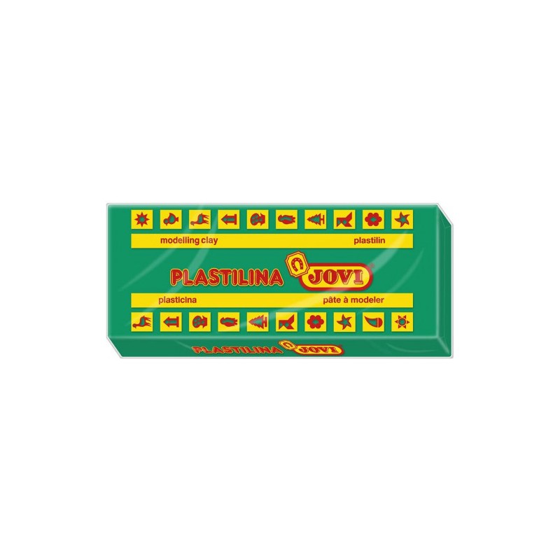 5018-CAJA 15 PASTILLAS PLASTILINA 150 G - VERDE OSCURO JOVI 7111 5018-CAJA 15 PASTILLAS PLASTILINA 150 G - VERDE OSCURO JOVI 7111