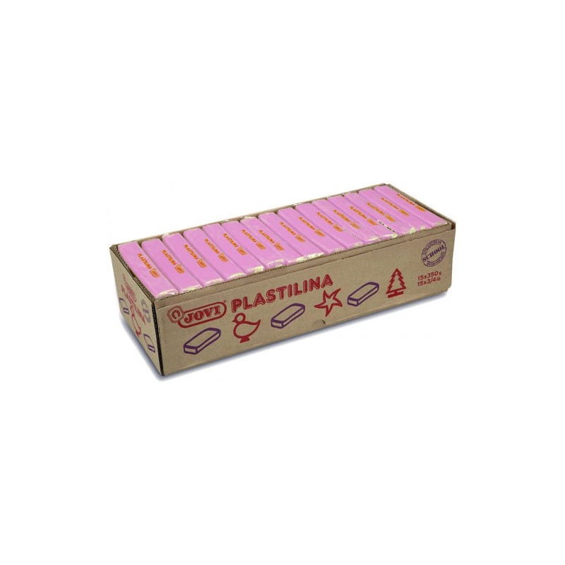 5034-CAJA 15 PASTILLAS PLASTILINA 350 G - LILA JOVI 7214 5034-CAJA 15 PASTILLAS PLASTILINA 350 G - LILA JOVI 7214