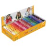 5038-CAJA EXPOSITORA 15 PASTILLAS PLASTILINA 150 G COLORES SURTIDOS JOVI 71S