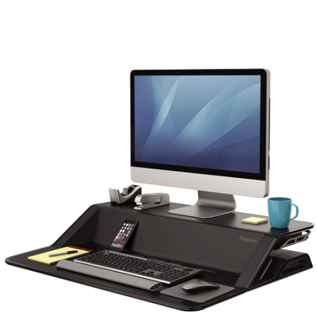 504-ESTACION TRABAJO LOTUS NEGRO FELLOWES 0007901