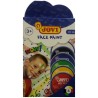 5040-ESTUCHE 6 BOTES FACE PAINT 8 ML COLORES SURTIDOS JOVI 171