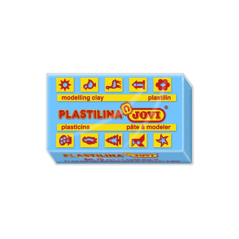 5046-CAJA 15 PASTILLAS PLASTILINA 150 G - AZUL CLARO JOVI 7112 5046-CAJA 15 PASTILLAS PLASTILINA 150 G - AZUL CLARO JOVI 7112