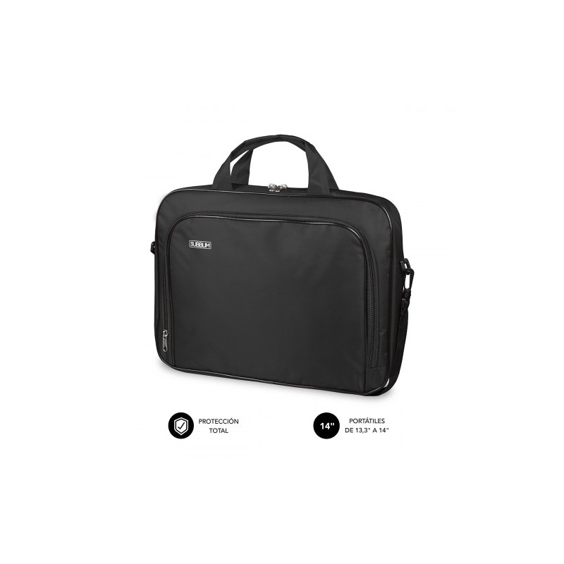 5109-SUBBLIM Maletin Ordenador Oxford Laptop Bag 13,3"-14" Black 5109-SUBBLIM Maletin Ordenador Oxford Laptop Bag 13,3"-14" Black