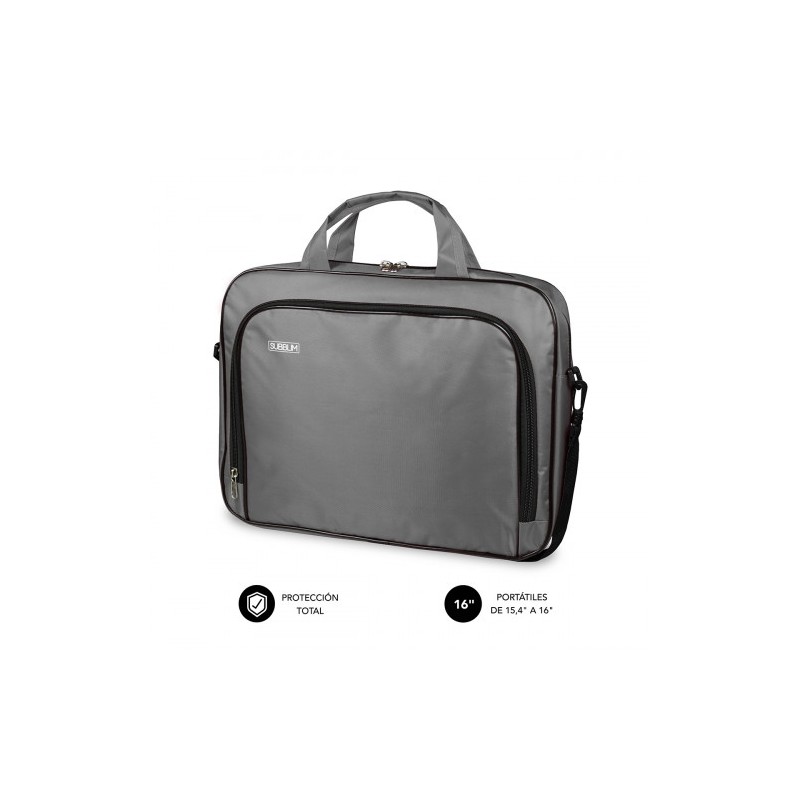 5115-SUBBLIM Maletin Ordenador Oxford Laptop Bag 15,4-16" Grey 5115-SUBBLIM Maletin Ordenador Oxford Laptop Bag 15,4-16" Grey