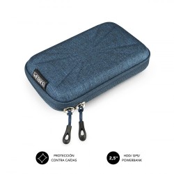 5123-SUBBLIM Funda Disco Duro HDD Business Case 2,5" Dark Blue