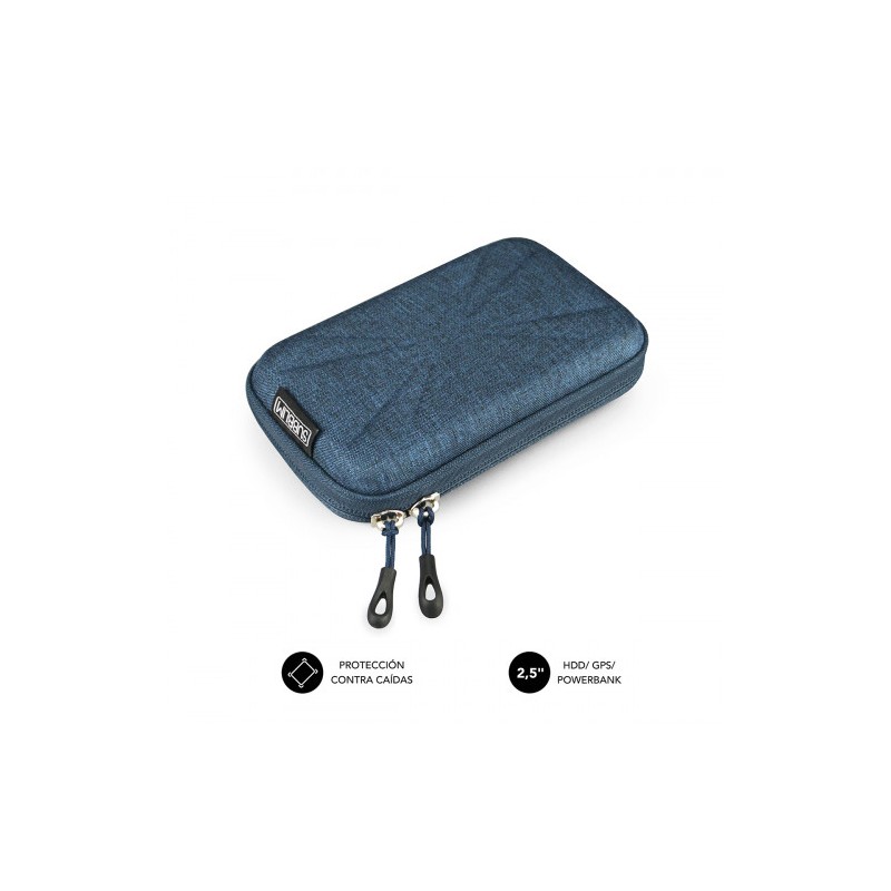 5123-SUBBLIM Funda Disco Duro HDD Business Case 2,5" Dark Blue 5123-SUBBLIM Funda Disco Duro HDD Business Case 2,5" Dark Blue