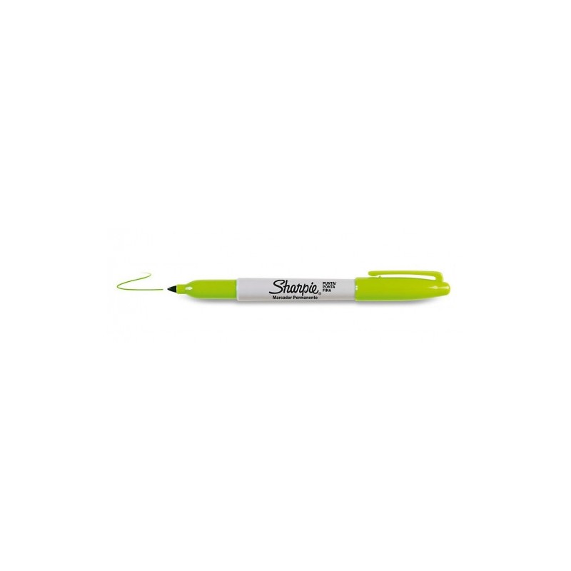 5138-MARCADOR FINE VERDE LIMA SHARPIE 2025037