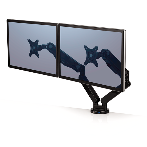 514-BRAZO PARA MONITOR DOBLE HORIZONTAL PLATINUM SERIES FELLOWES 8042501