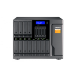 5168-QNAP TL-D1600S caja para disco duro externo Carcasa de disco duro/SSD Negro, Gris 2.5/3.5"