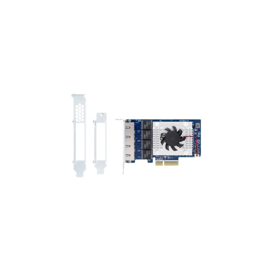 5179-QNAP QXG-5G4T-111C adaptador y tarjeta de red Ethernet 5000 Mbit/s Interno 5179-QNAP QXG-5G4T-111C adaptador y tarjeta de red Ethernet 5000 Mbit/s Interno