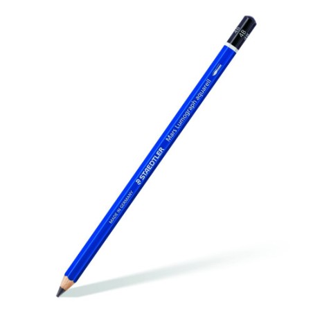 5199-BLISTER CON 3 LAPICES, GRADUACIONES 4B, 6B Y 8B + PINCEL No 8 STAEDTLER 100A SBK4