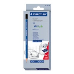 5200-ESTUCHE DE CARTON CON SUTIDO DE INTRUMENTOS DE DIBUJO ARTISTICO GAMA DESIGN JOURNEY STAEDTLER 61 100 C6