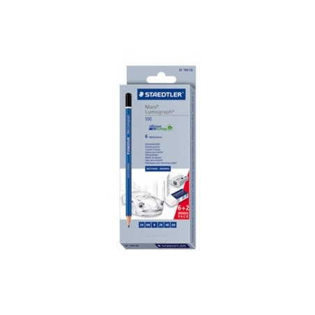 5200-ESTUCHE DE CARTON CON SUTIDO DE INTRUMENTOS DE DIBUJO ARTISTICO GAMA DESIGN JOURNEY STAEDTLER 61 100 C6