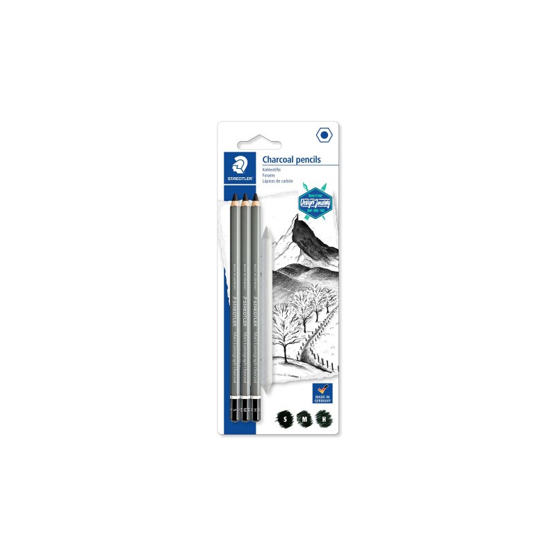 5202-BLISTER CON 3 LAPICES (1 X 100C-S, 100C-M Y 100C-H + 1 DIFUMINADOR STAEDTLER 100C SBK4 5202-BLISTER CON 3 LAPICES (1 X 100C-S, 100C-M Y 100C-H + 1 DIFUMINADOR STAEDTLER 100C SBK4