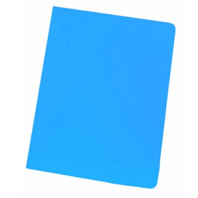 SUBCARPETA SIMPLES INTENSAS 250 GRS FOLIO COLOR AZUL GIO 400040489