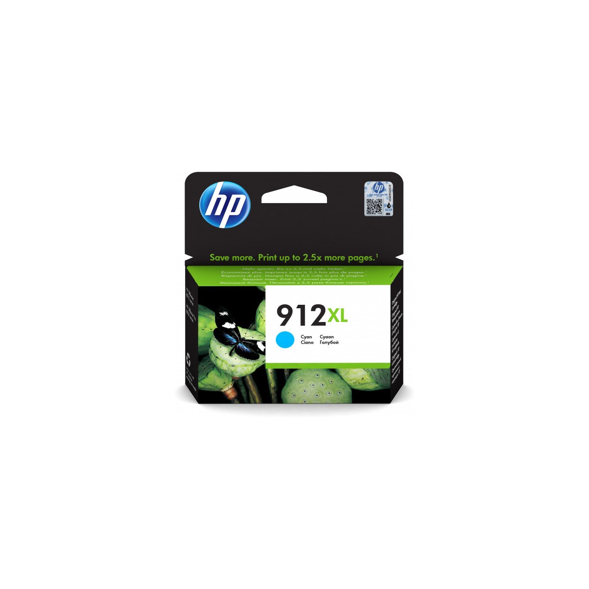 HP CARTUCHO TINTA 912XL CIAN OJ 8022 3YL81AE