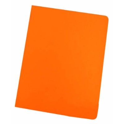 SUBCARPETA SIMPLES INTENSAS 250 GRS FOLIO COLOR NARANJA GIO 400040653