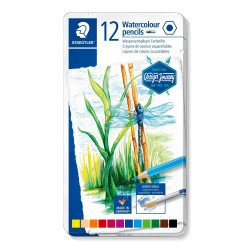 5212-ESTUCHE DE METAL CON 12 LAPICES, COLORES SURTIDOS STAEDTLER 14610C M12