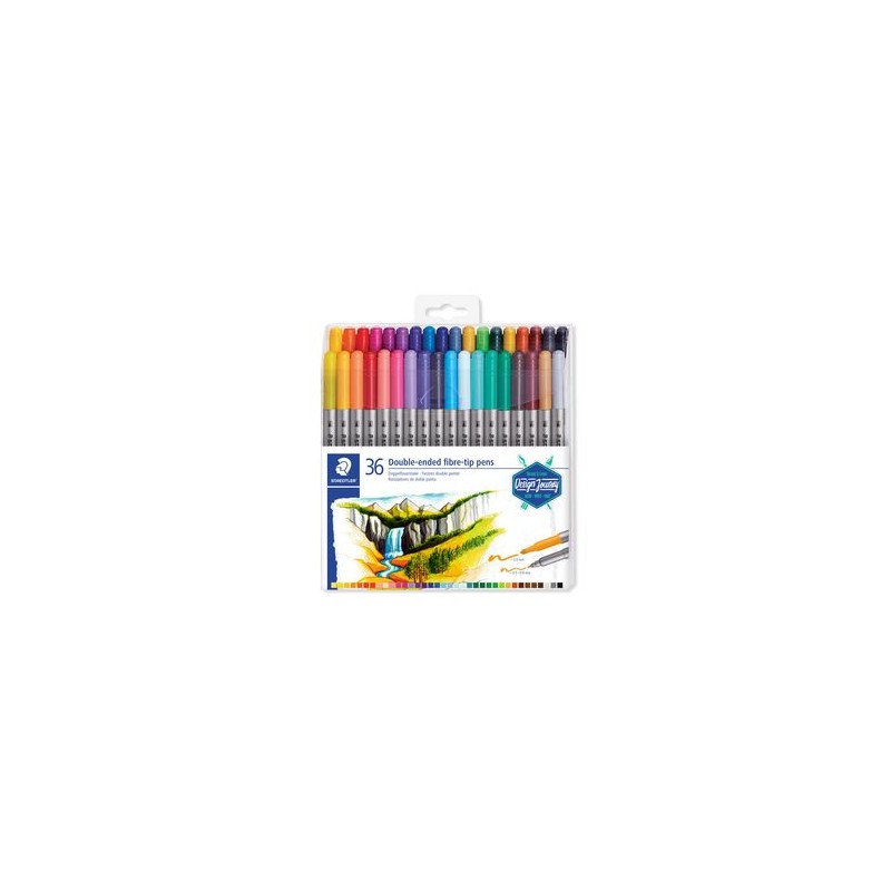 5238-ESTUCHE DE PLASTICO CON 36 ROTULADORES, COLORES SURTIDOS STAEDTLER 3200 TB36 5238-ESTUCHE DE PLASTICO CON 36 ROTULADORES, COLORES SURTIDOS STAEDTLER 3200 TB36