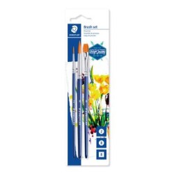5254-Staedtler 989-SBK3-3 pincel para bellas artes 3 pieza(s)