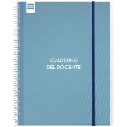 5256-CUADERNO-AGENDA,2 CURSO DOCENTE 230X310 SEMANA PAGINA ESPANOL FINOCAM 5340200