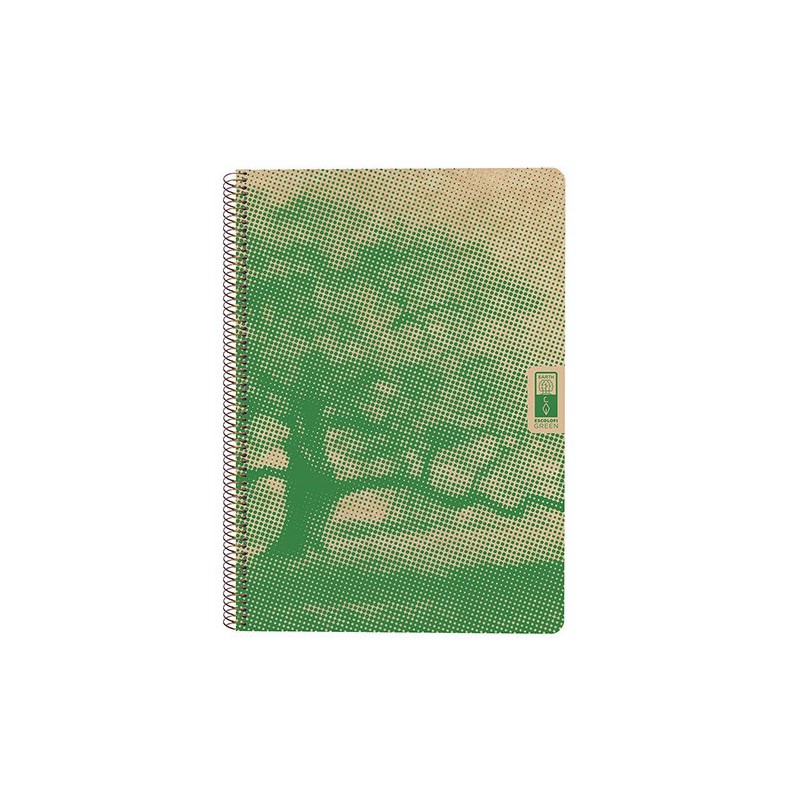5270-CUADERNO ESPIRAL DIN-A4 RECICLADO FSC 80 HOJAS 80G. CUADRICULA 5X5. 4 ELEMENTS - EARTH ESCOLOFI 130100400 5270-CUADERNO ESPIRAL DIN-A4 RECICLADO FSC 80 HOJAS 80G. CUADRICULA 5X5. 4 ELEMENTS - EARTH ESCOLOFI 130100400