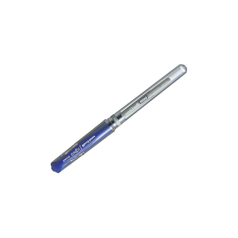 528-Uni UM-153 Boligrafo de gel con tapa Azul 1 pieza(s)