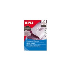 5324-CAJA 500 HOJAS ETIQUETA BLANCA ILC 105X37 01785 APLI